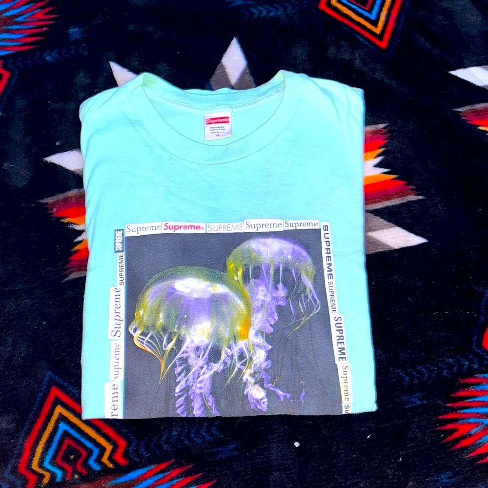 ss18 mint supreme jelly tee